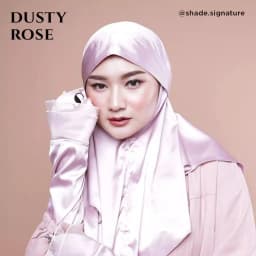 SHADES  Zam Zam Bergo - Premium Hijab Silk - Thumbnail 1