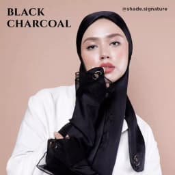 SHADES  Zam Zam Bergo - Premium Hijab Silk - Thumbnail 3